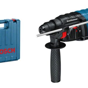 Bosch GBH 2-20 D Professional blau, Kompakter Elektro-Bohr- und Meißelhammer mit SDS-plus Aufnahme, Tiefenanschlag und Koffer. | Zustand: Sehr Gut
