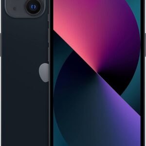 Apple iPhone 13 128GB, Smartphone, 128 GB Speicher, gebraucht mit Kratzern auf dem Display | SimLock: Frei | Zustand: Gut | Farbe: schwarz | Akku: 80%