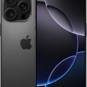 Apple iPhone 16 Pro 128GB, Smartphone mit 128 GB Speicher, Display wurde ausgetauscht und ist nicht original. | SimLock: Frei | Zustand: Gut | Farbe: schwarz | Akku: 92%