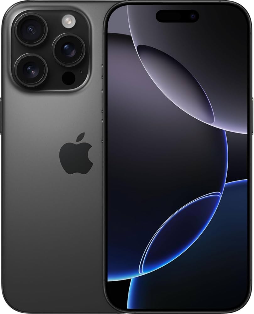 Apple iPhone 16 Pro 128GB, Smartphone mit 128 GB Speicher, Display wurde ausgetauscht und ist nicht original. | SimLock: Frei | Zustand: Gut | Farbe: schwarz | Akku: 92%