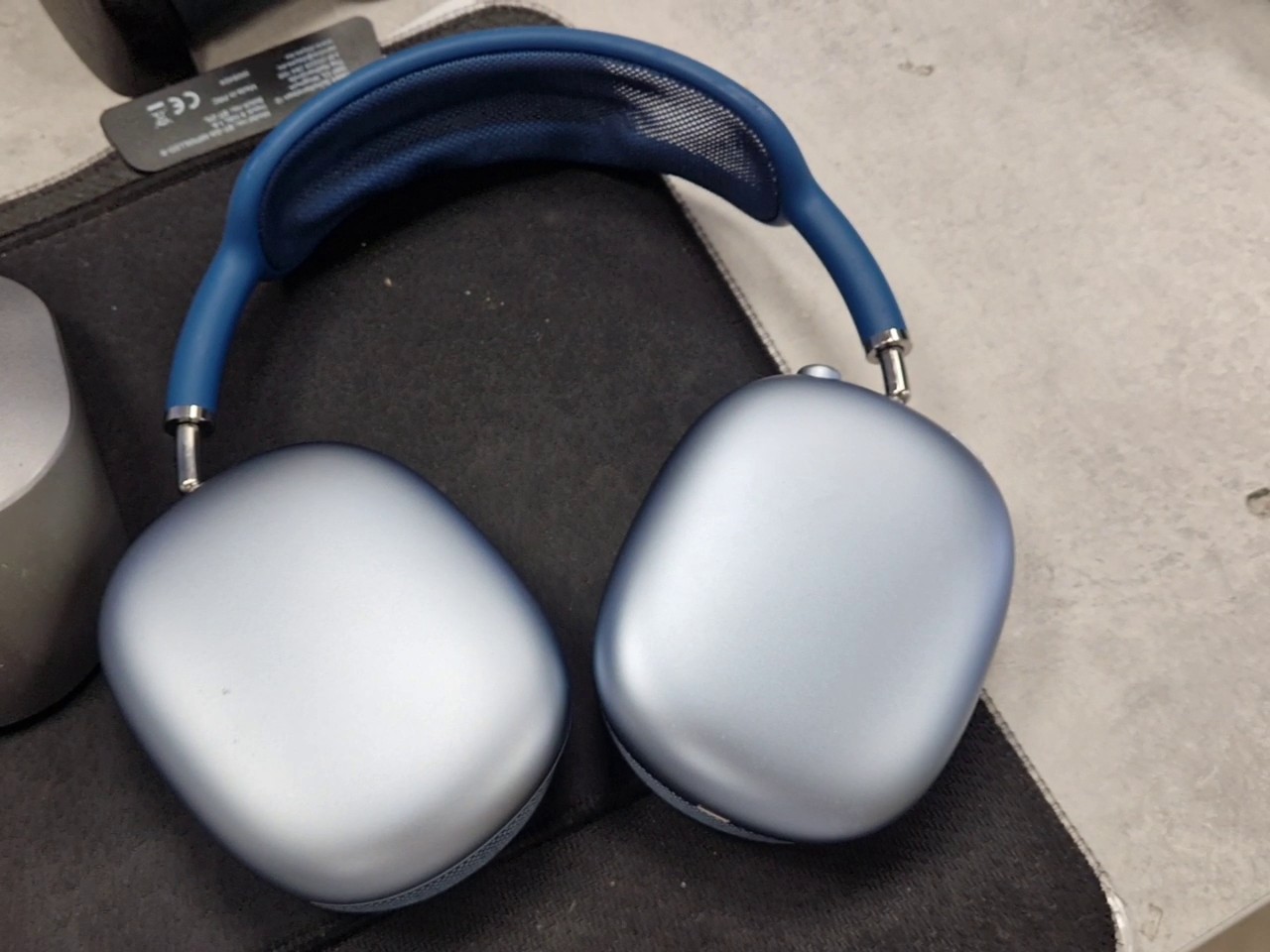 Apple AirPods Max 2020 Blau, A2096 Bluetooth ANC Transparenzmodus Ohrpolster fehlen ohne Zubehör | Zustand: Sehr Gut – Bild 4