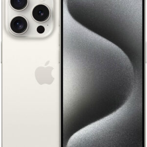 Apple iPhone 15 Pro 128GB, 128 GB Speicher, Display weist einige Kratzer auf. | SimLock: Frei | Zustand: Gut | Farbe: silber | Akku: 89%