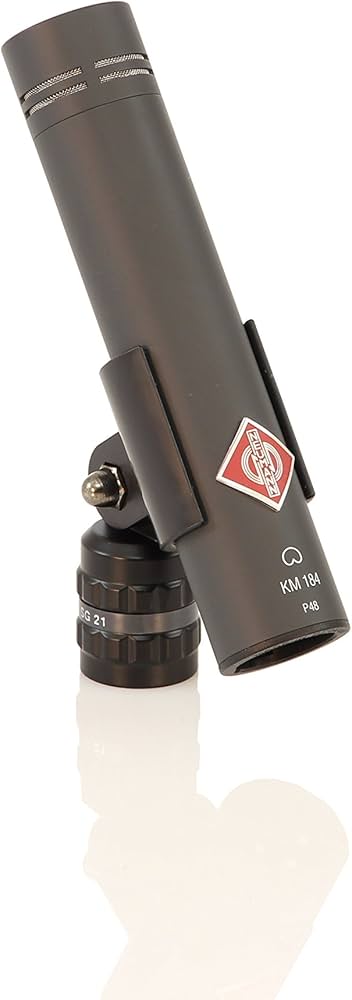 Neumann KM 184, Kleinmembran-Kondensatormikrofon mit Nierencharakteristik, P48 Phantomspeisung, inkl. Windschutz | Zustand: Sehr Gut – Bild 2