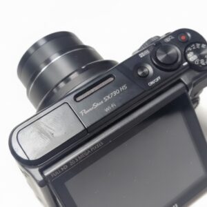 Canon PowerShot SX730 HS 2017 Schwarz, 20.3 MP, Full HD, Wi-Fi, leichte Kratzer und Abnutzung, mit Speicherkarte | Zustand: Gebraucht