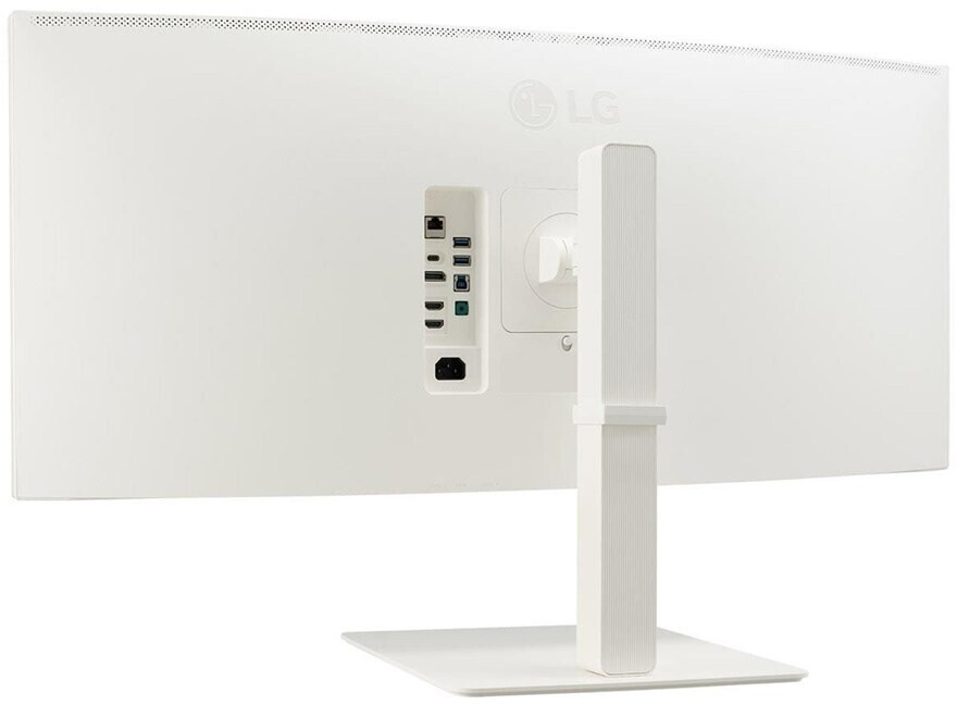 LG 34UC99-W, Weiß, 34 Zoll UltraWide Curved IPS Monitor, UWQHD (3440 x 1440), AMD FreeSync, USB-C | Zustand: Sehr Gut – Bild 2