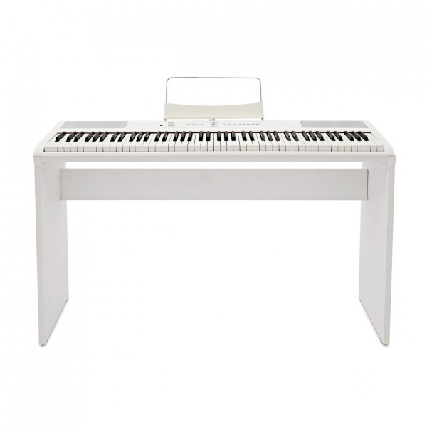 Gear4music SDP-2 Weiss, Digitalpiano mit 88 gewichteten Tasten, 8 Sounds, Lautsprechern, Kopfhörerausgang, ohne Ständer | Zustand: Sehr Gut – Bild 3