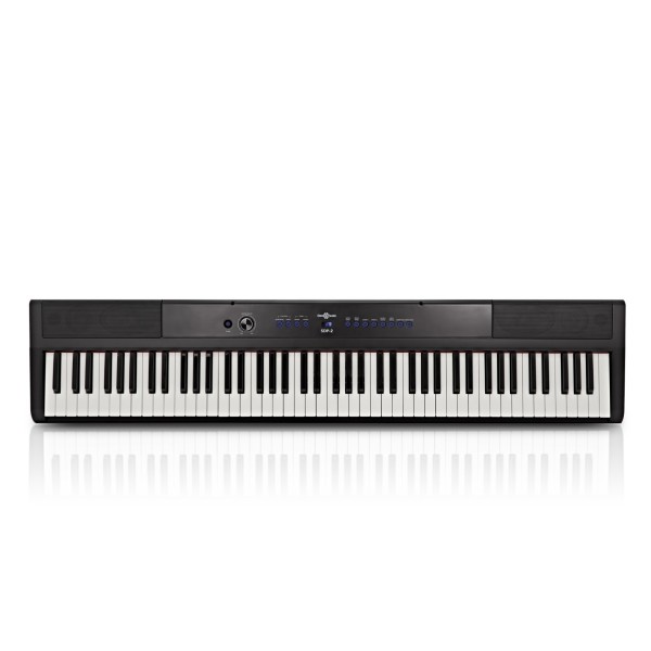 Gear4music SDP-2 Weiss, Digitalpiano mit 88 gewichteten Tasten, 8 Sounds, Lautsprechern, Kopfhörerausgang, ohne Ständer | Zustand: Sehr Gut – Bild 5