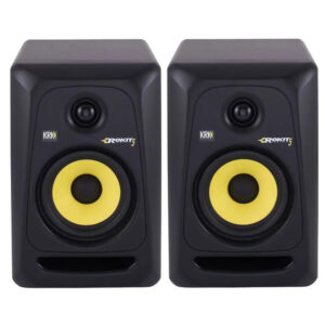 KRK Rokit 5 G3 2014 Schwarz, Paar, aktiver Studiomonitor, 5 Zoll, Netzkabel enthalten  | Zustand: Gut