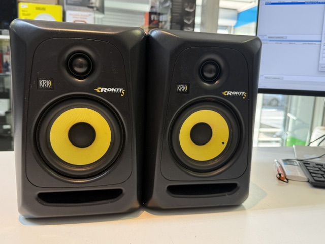KRK Rokit 5 G3 2014 Schwarz, Paar, aktiver Studiomonitor, 5 Zoll, Netzkabel enthalten | Zustand: Gut – Bild 2