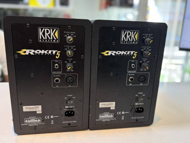 KRK Rokit 5 G3 2014 Schwarz, Paar, aktiver Studiomonitor, 5 Zoll, Netzkabel enthalten | Zustand: Gut – Bild 3
