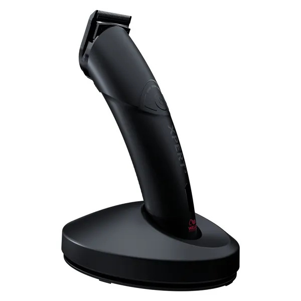 Wella Xpert HS71 Schwarz, Professionelle Haarschneidemaschine mit Akku- und Netzbetrieb, ergonomischem Softtouch-Design und Ladestation. | Zustand: Wie Neu