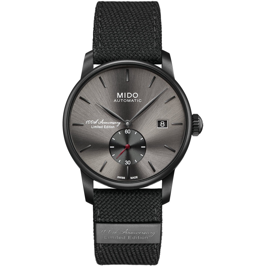 Mido Baroncelli 100th Anniversary Limited Edition, Automatik, Automatik, 38 mm, mit Verpackung, Zertifikat und Originalrechnung | Zustand: Sehr Gut