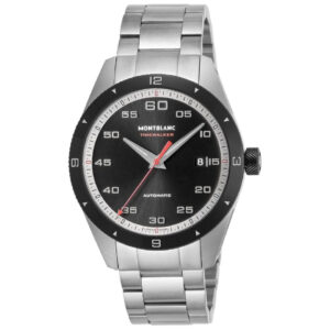 Montblanc TimeWalker Date 116060 Schwarz, Automatik-Herrenuhr, 41mm EdelstahLadegerätehäuse, Keramiklünette, inkl. Box, Zertifikat, Rechnung & 2 Bändern  | Zustand: Gut