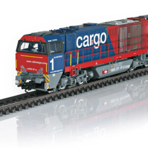 Märklin 37295 G 2000 BB 2023 Blau Rot, H0 Diesellok Vossloh Am 840 SBB Cargo mfx+ Sound Epoche VI MetalLadegerätehäuse | Zustand: Neu