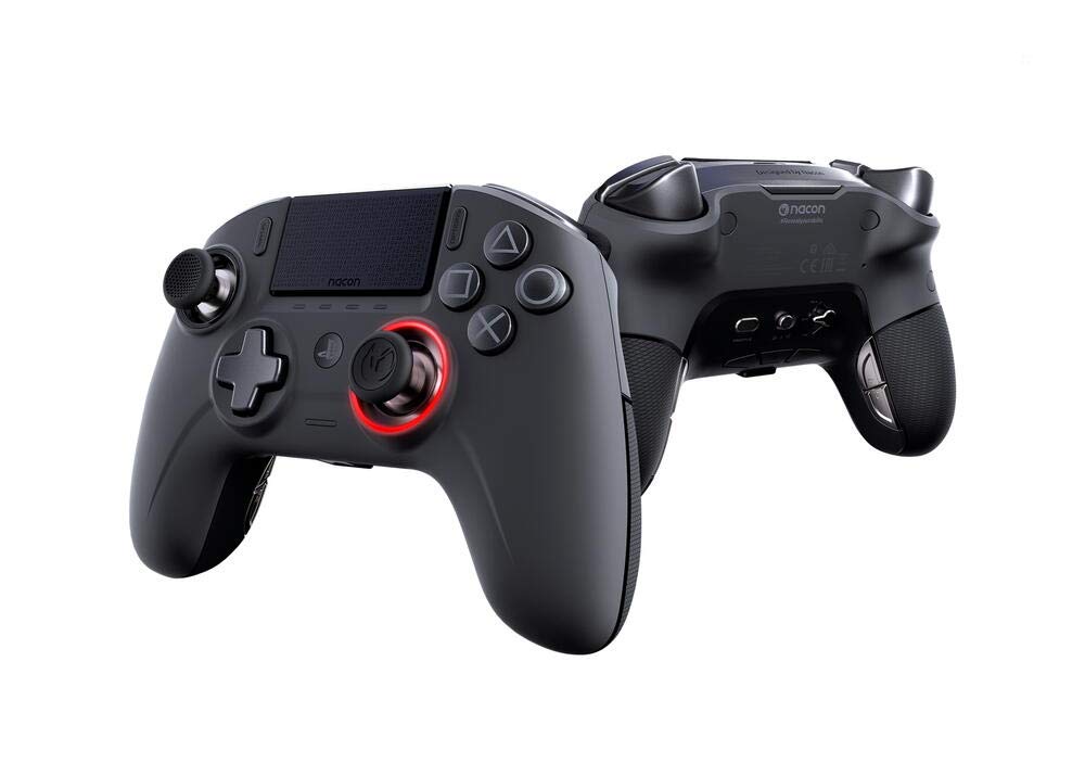 Nacon Revolution Unlimited schwarz, Professioneller Wireless- und Wired-Controller für PlayStation 4 und PC mit anpassbaren Gewichten, Software-Anpassung und austauschbaren Joystick-Köpfen | Zustand: Neu – Bild 2