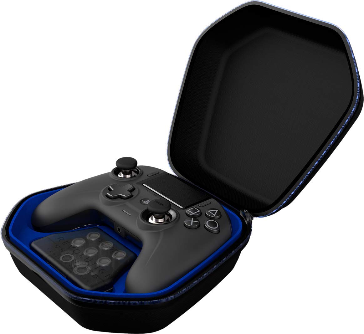 Nacon Revolution Unlimited schwarz, Professioneller Wireless- und Wired-Controller für PlayStation 4 und PC mit anpassbaren Gewichten, Software-Anpassung und austauschbaren Joystick-Köpfen | Zustand: Neu – Bild 4