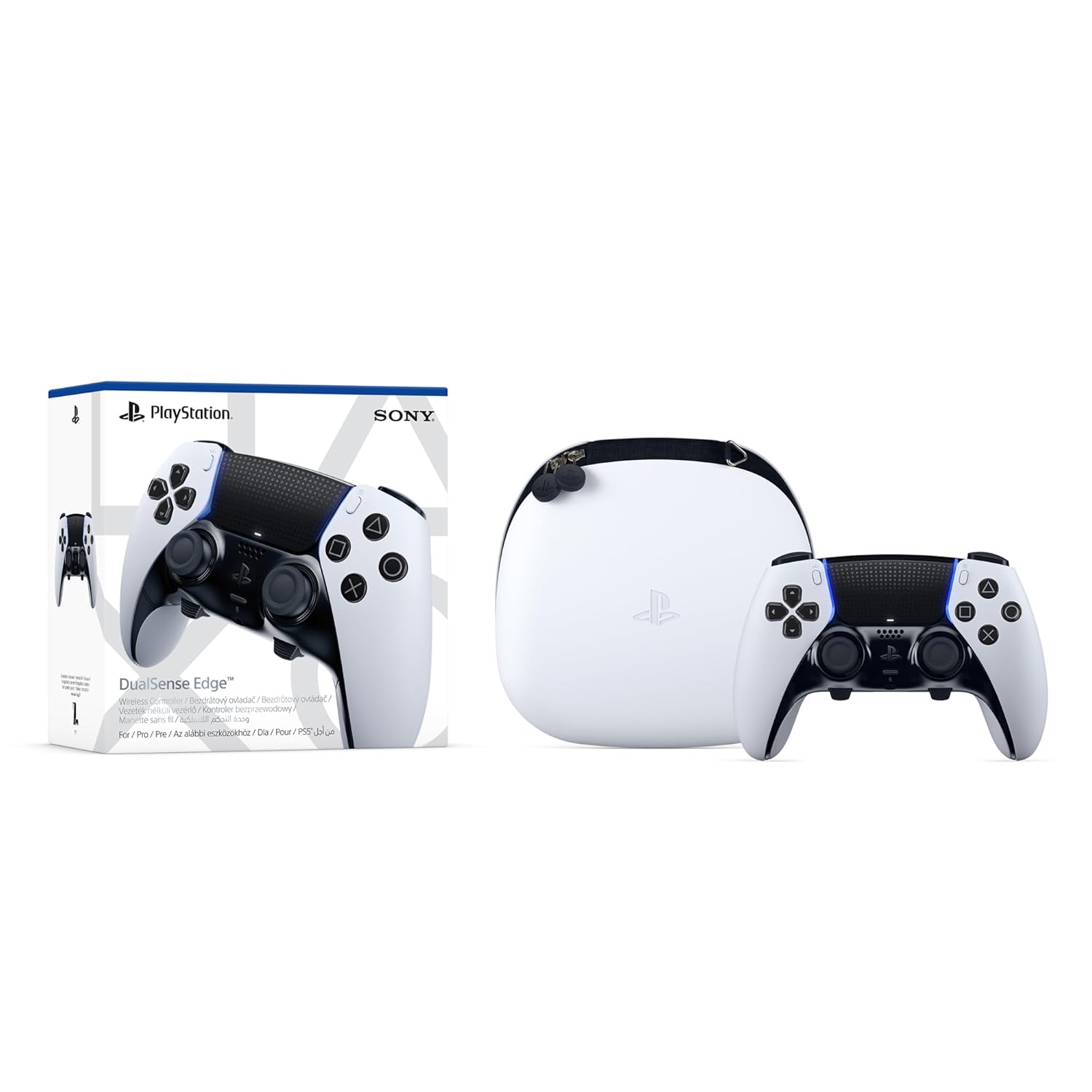 Sony DualSense Edge Controller weiß, Professioneller Wireless-Controller für die PlayStation 5 mit anpassbaren Tasten und austauschbaren Stickmodulen | Zustand: Neu – Bild 2