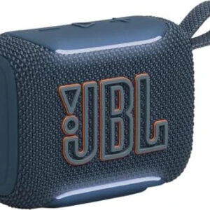 JBL Go 5, Blau, Kompakter Bluetooth-Lautsprecher mit satten Bass, Schutzklasse IP68 und integrierter Trageschlaufe | Zustand: Neu