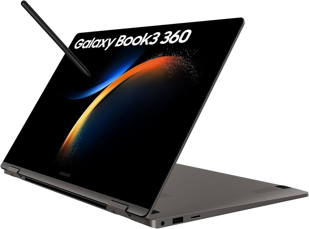 Samsung Galaxy Book 3 360 2023 Graphite, Intel Core i7-1360P, 16GB RAM, 512GB SSD, Windows 11 Home, mit Ladegerät | Zustand: Sehr Gut