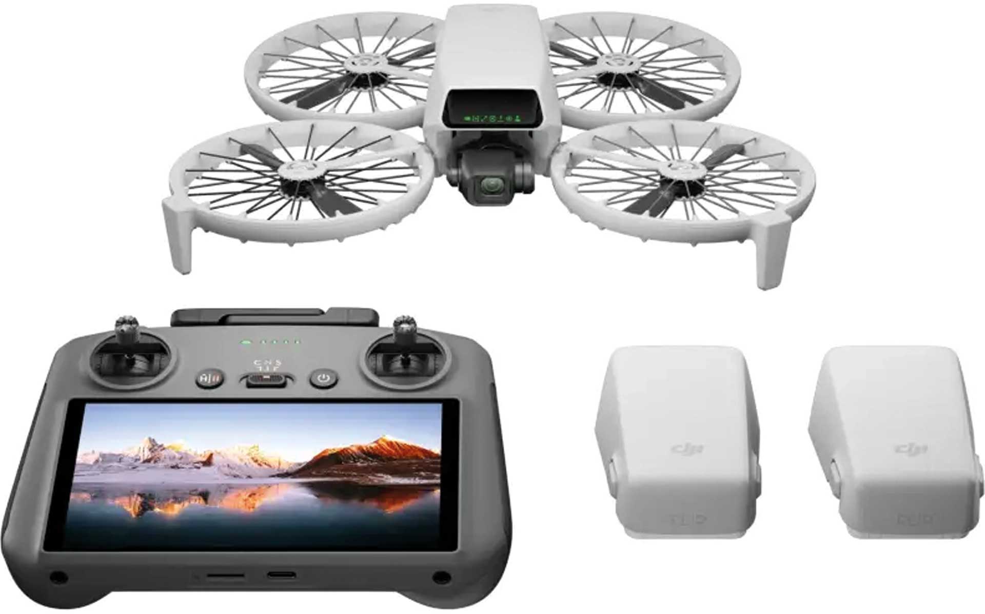 DJI Flip Fly More Combo , Mit Hülle und 2 Akkus, Tasche , ohne Ladegerät | Zustand: Sehr Gut