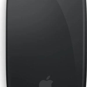 Apple Magic Mouse USB-C 2024 Schwarz, Kabellose Computermaus mit Multi-Touch-Oberfläche, wiederaufladbarem Akku und OVP | Zustand: Wie Neu