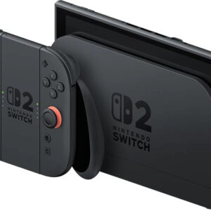 Nintendo Switch 2 Schwarz, Spielkonsole mit 7,9-Zoll-LCD-Touchscreen, 256 GB internem Speicher, mit Verpackung | Zustand: Neu | Farbe: schwarz