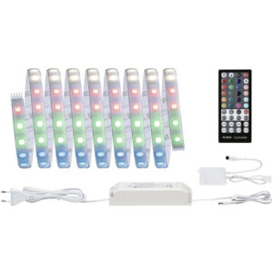 Paulmann MaxLED 500 RGBW Basic Set 3m, 1500 lm, 36 W, 230 | 24V DC, IP44, Tunable ite, inkl. Controller & Netzteil, OVP, verpackung bisschen zerrissen | Zustand: Neu