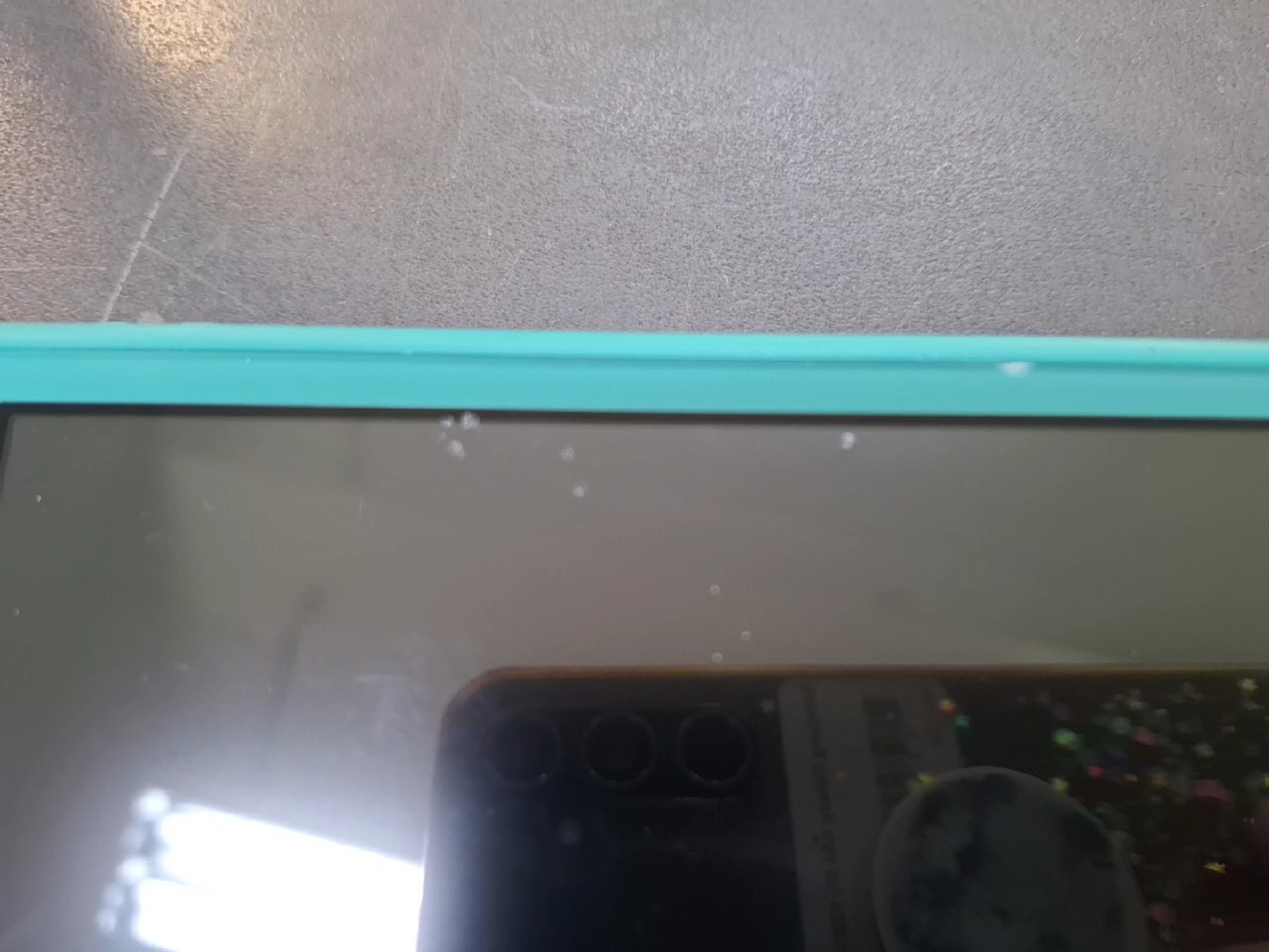 Nintendo Switch Lite, Display mit Kratzern | Zustand: Gut | Farbe: türkis – Bild 3