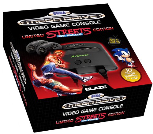 Sega Mega Drive Blaze Streets of Rage Limited Edition, Videospielkonsole , originalverpackt und versiegelt | Zustand: Neu | Farbe: schwarz
