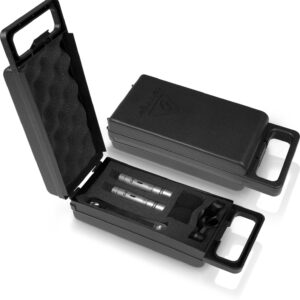 Behringer C-2 Stereo-Set Silber, Matched Pair Kleinmembran-Kondensatormikrofone inkl. Transportkoffer, Stativklemmen & Stereo-Schiene | Zustand: Gut
