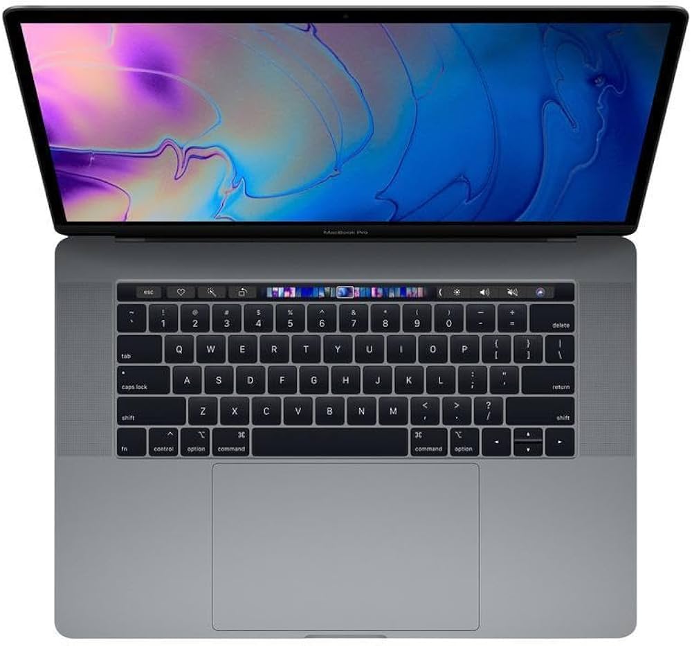 Apple MacBook Pro 15" 2018 Touch Bar, Intel Core i7, 16 GB RAM, 512 GB SSD, 58 Zyklen, AkKuzustand gut | Zustand: Sehr Gut