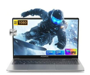 Acemagic LX15 Pro Grau (2024), 15,6 Zoll FHD IPS Display, AMD Ryzen 3 4300U, 16GB RAM, 512GB SSD, Windows 11 Pro | Zustand: Sehr Gut