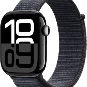 Apple Watch Series 10, Smartwatch mit großem Display, dünnem Design, umfassenden Fitness- und Gesundheitsfunktionen sowie langer Batterielaufzeit. | Zustand: Wie Neu | Farbe: schwarz