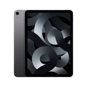 Apple iPad Air 5 (2022) Spacegrau, 10,9 Zoll, Apple M1 Chip, 64 GB Speicher, Wi-Fi + Cellular (Mobilfunk), Space Grau, Gekauft 23. Juni 2023 | Zustand: Sehr Gut