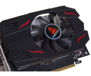 Biostar Radeon RX 550 Schwarz, 4GB GDDR5, 128-Bit, DVI | DP | HDMI,OVP | Zustand: Sehr Gut