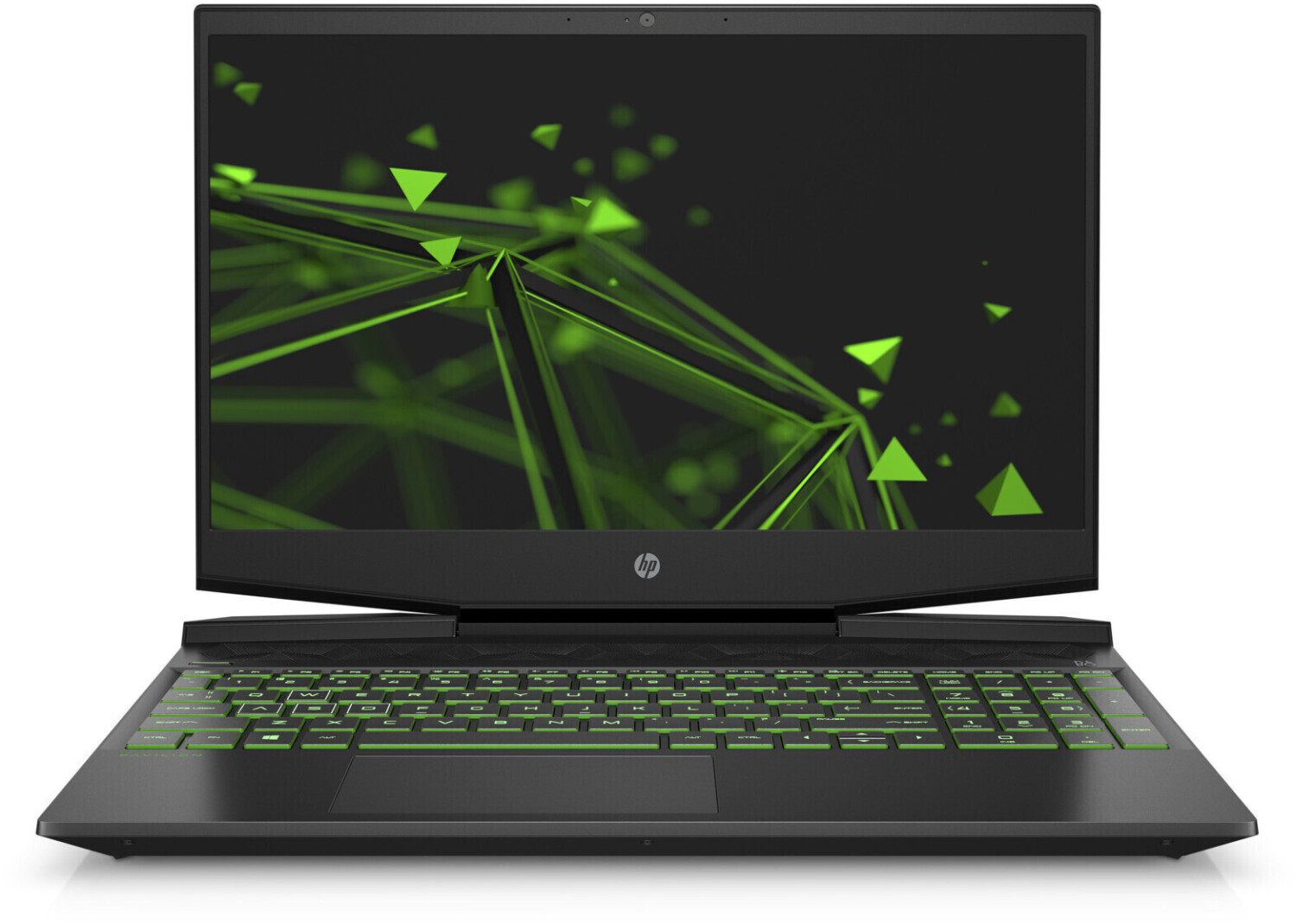 HP Pavilion Gaming 15-ec1xxx (2020) Schwarz, AMD Ryzen 5 4600H, 8 GB RAM, 512 GB SSD, NVIDIA GeForce GTX 1650, sichtbare Flecken | Abnutzung | Zustand: Sehr Gut