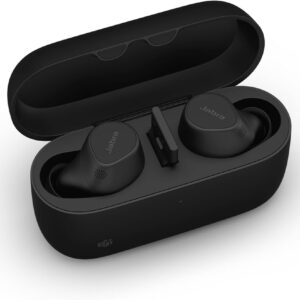 Jabra Evolve2 Buds Schwarz, True Wireless In-Ear Kopfhörer, USB-C Dongle, Originalverpackung | Zustand: Neu