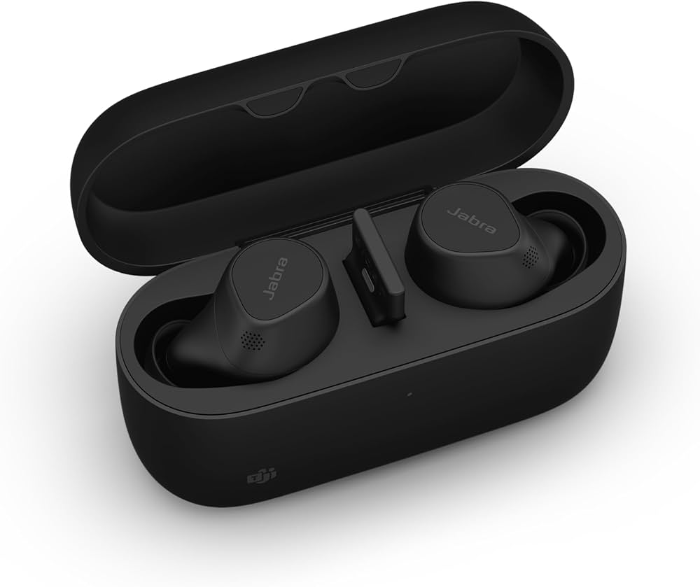 Jabra Evolve2 Buds Schwarz, True Wireless In-Ear Kopfhörer, USB-C Dongle, Originalverpackung | Zustand: Neu