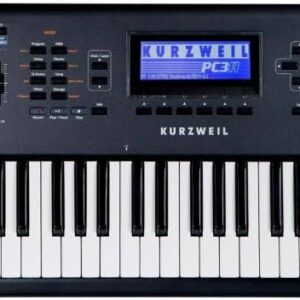 Kurzweil PC3 Schwarz, Professionelles Performance-Controller-Keyboard und Synthesizer, inklusive passender schwarzer Tasche. | Zustand: Sehr Gut