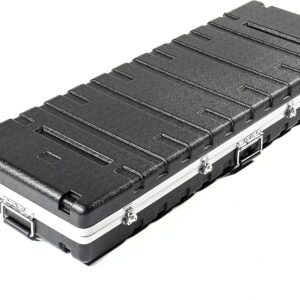 Music Store ABS Keyboard Case 76 Schwarz, Robustes Universal-Flightcase für 76-Tasten-Keyboards aus ABS-Kunststoff mit Rollen und Tragegriffen | Zustand: Sehr Gut