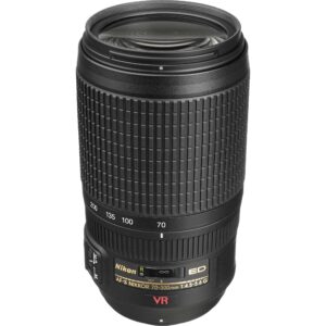 Nikon AF-S 70-300mm f/4.5-5.6G IF-ED VR, Leistungsstarkes Telezoom-Objektiv mit Bildstabilisator (VR) und Silent-Wave-Motor für scharfe Aufnahmen | Zustand: Sehr Gut