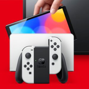 Nintendo Switch OLED, Nintendo Switch OLED-Modell in Weiß inklusive Originalverpackung (OVP). | Zustand:: Sehr Gut | Farbe: weiss