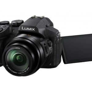 Panasonic Lumix DMC-FZ300 Schwarz, Bridgekamera, 25-600mm f2.8 Leica Objektiv, 4K-Video, inkl. Ladegerät | Zustand: Sehr Gut
