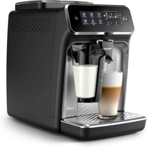 Philips Series 3200 LatteGo, Kaffeevollautomat mit innovativem LatteGo-Milchsystem, Sensor-Touch-Display und Keramikmahlwerk. | Zustand: Sehr Gut