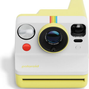 Polaroid Now Gen 3 Gelb, Analoge Sofortbildkamera mit Zwei-Objektiv-Autofokus, Selbstauslöser, Doppelbelichtung und USB-C-Akku | Karat: