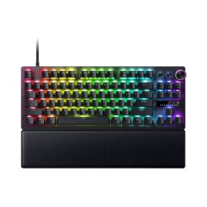 Razer Huntsman V3 Pro TKL schwarz, Mechanische Gaming-Tastatur mit analogen optischen Switches Gen-2, RGB-Beleuchtung und OVP | Zustand: Neu