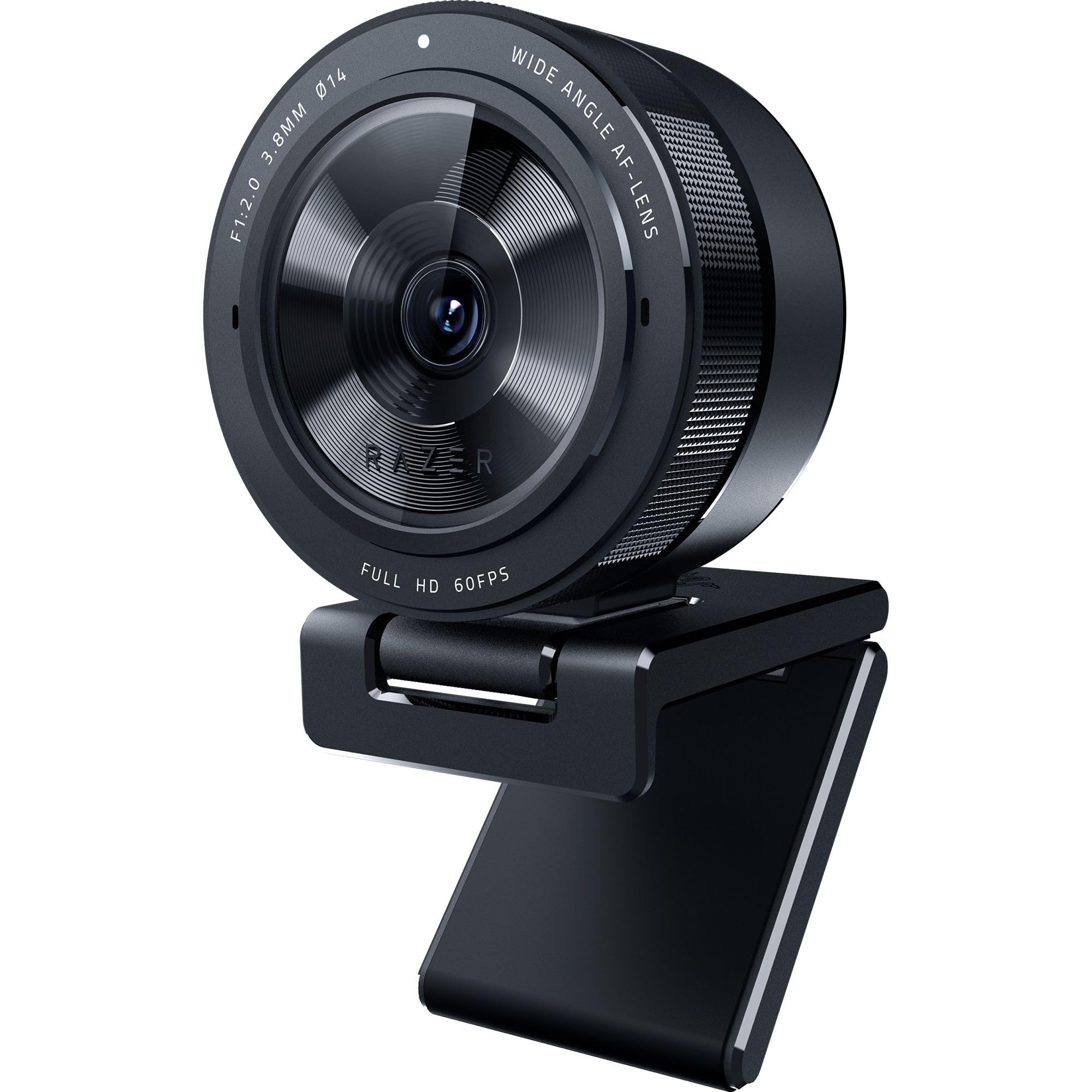 Razer Kiyo Pro, schwarz, USB Streaming Kamera mit Full HD 1080p, 60 FPS, adaptivem Lichtsensor, OVP | Zustand: Sehr Gut