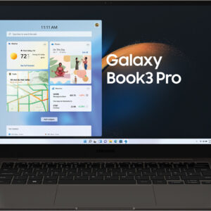 Samsung Galaxy Book3 2023 Graphit, 15,6 Zoll, Intel Core i5-1335U, 16 GB RAM, 512 GB SSD, Windows 11, leichte weiße Pixelfehler(sieh Foto) | Zustand: Gut