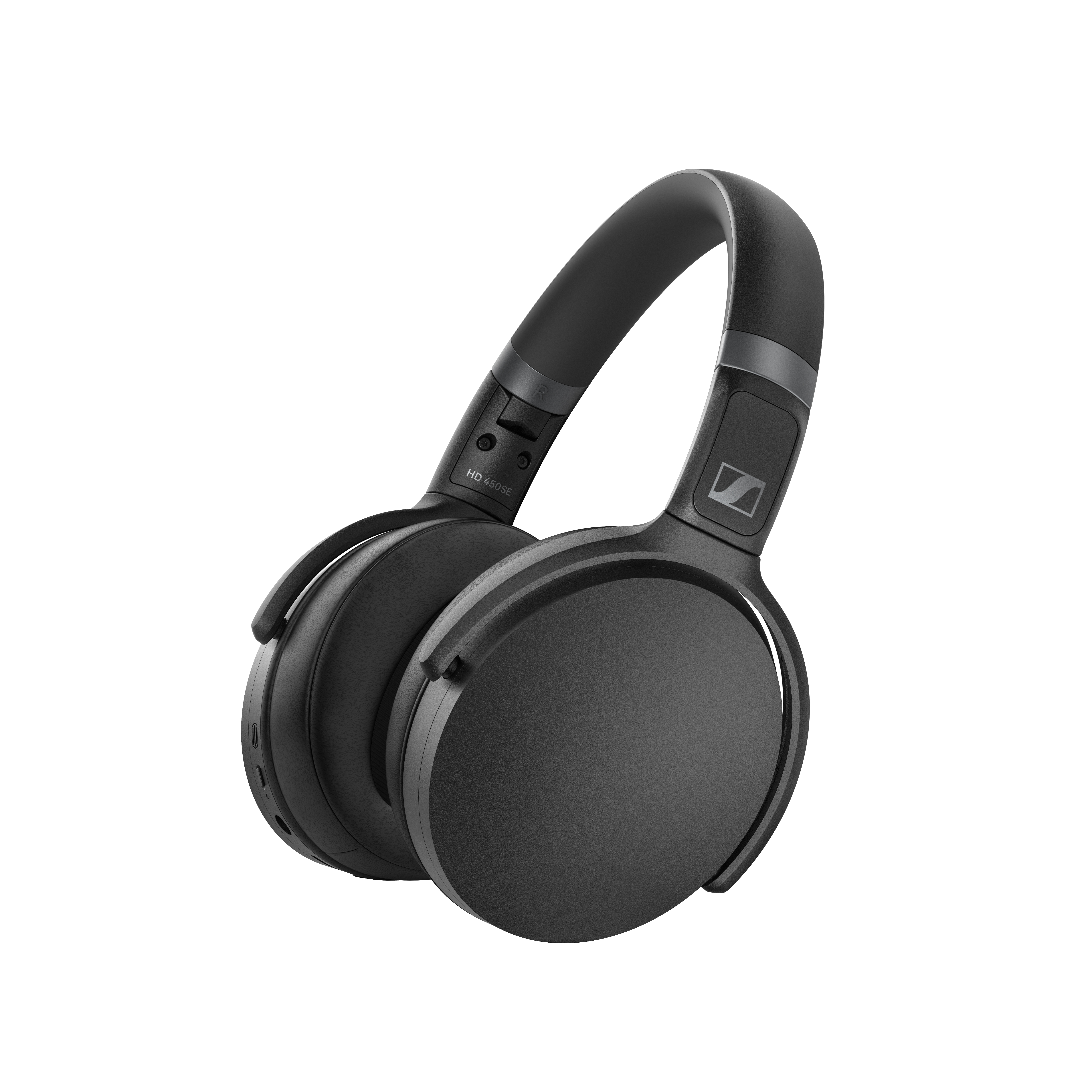 Sennheiser HD 450SE Schwarz 2021, Kabelloser Over-Ear-Kopfhörer mit Active Noise Cancellation, Bluetooth 5.0 und Alexa-Integration | Zustand: Gut
