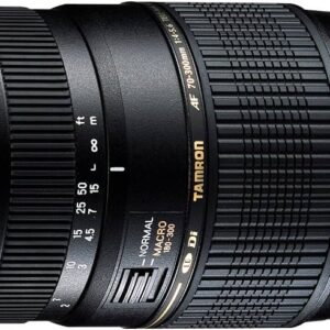 Tamron AF 70-300mm f/4-5.6 Di LD Macro Nikon, Telezoom-Objektiv mit Makro-Funktion (1:2) für Nikon F-Bajonett | Zustand: Sehr Gut